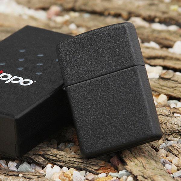 Зажигалка Zippo 236 Reg Black Crackle Табак и трубки