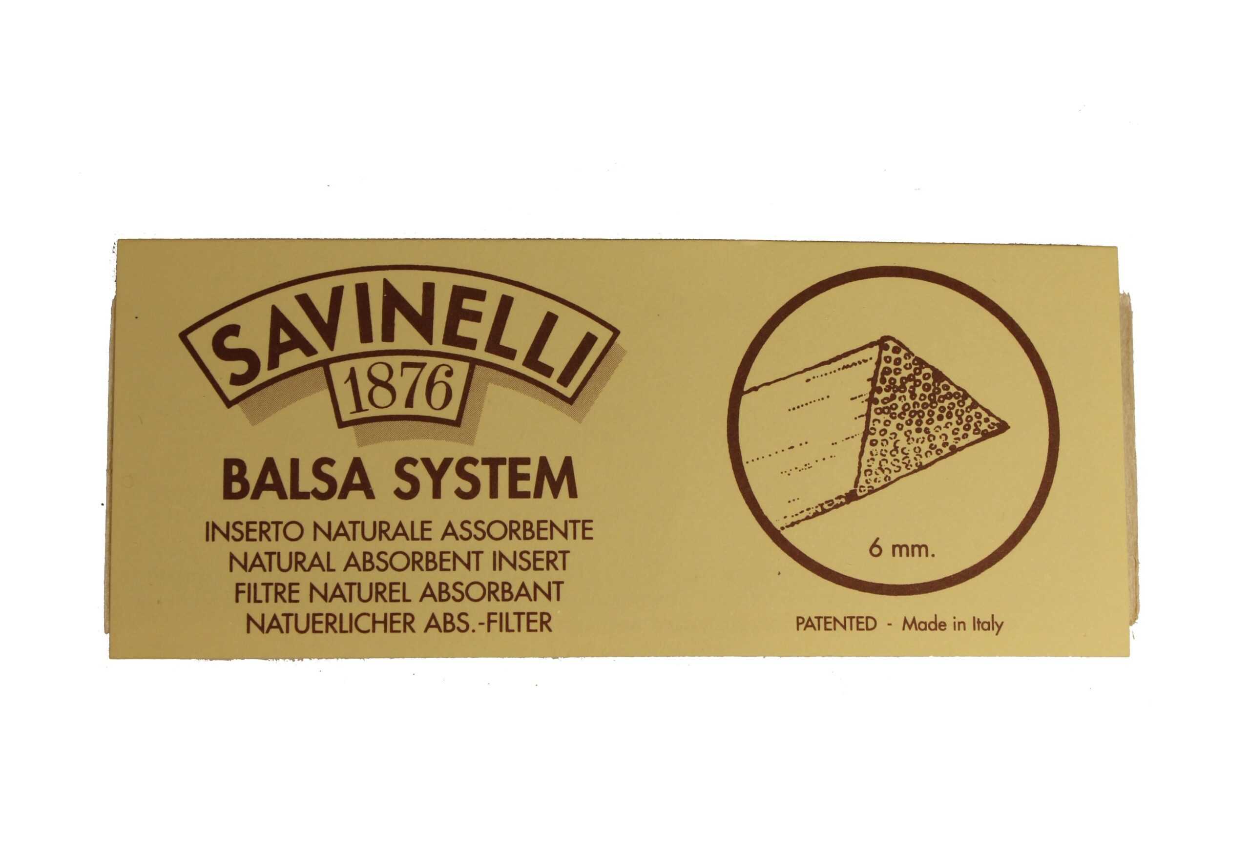 Фильтры-Savinelli-Balsa-20шт