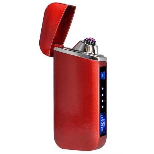 Lighter_dual_arc_red